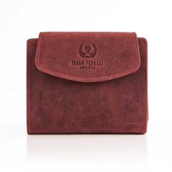 Portfel damski skórzany vintage RFID Paolo Peruzzi