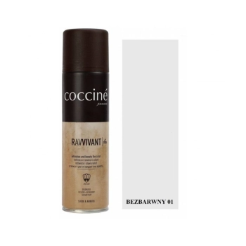Renowator do zamszu i nubuku odświeżacz koloru bezbarwny Ravvivant Coccine 250 ml