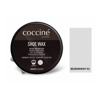 Wosk pasta do butów przeciw pękaniu skóry bezbarwny Coccine 40 ml