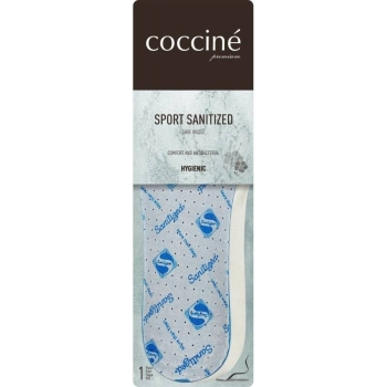 r. 37 - Lekkie profilowane wkładki higieniczne do butów Sport Sanitized Coccine