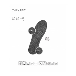 r. 40 - Wkładki do butów ocieplające Thick Felt Coccine