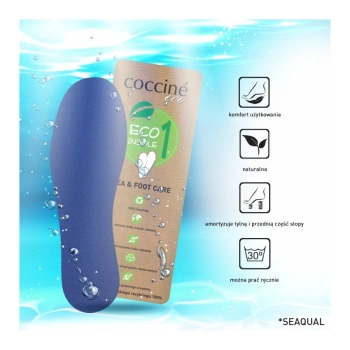 r. 41-42 - Ekologiczne wkładki do butów Sea & Foot Coccine