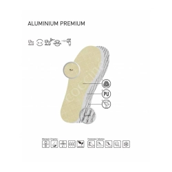 r.37 - Zimowe wkładki do butów Coccine Aluminium Premium