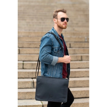 Torba męska na ramię vintage Paolo Peruzzi elegancka