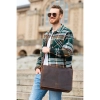 Torba męska na ramię vintage Paolo Peruzzi skórzana