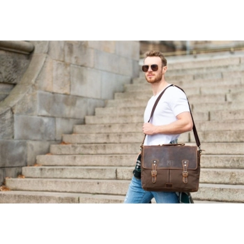 Torba męska na ramię Paolo Peruzzi do codziennego noszenia