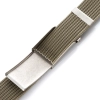 Pasek męski parciany Paolo Peruzzi elegancki khaki