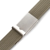 Pasek męski parciany Paolo Peruzzi elegancki khaki
