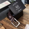 Skórzany pasek męski klasyczny vintage Paolo Peruzzi