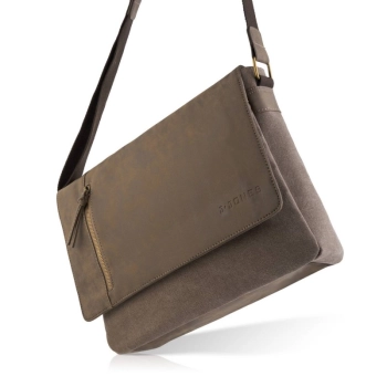 Torba męska na ramię vintage canvas do codziennego noszenia