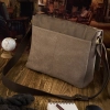 Torba męska na ramię vintage canvas do codziennego noszenia