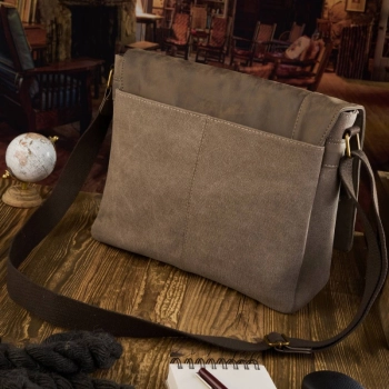 Torba męska na ramię vintage canvas do codziennego noszenia