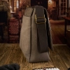 Torba męska na ramię vintage canvas do codziennego noszenia
