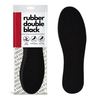 Wkładki podgumowane Rubber Double Black Paolo Peruzzi 37