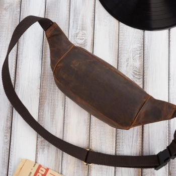 Saszetka nerka męska skórzana vintage Paolo Peruzzi