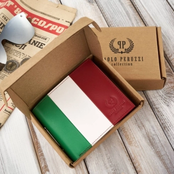 Portfel męski skórzany Paolo Peruzzi Italia elegancki