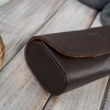 Etui na okulary piórnik pokrowiec skórzany Paolo Peruzzi T-83-BR