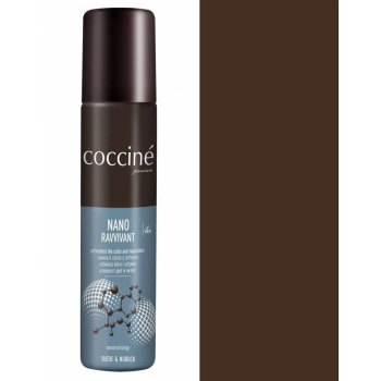 Renowator do zamszu i nubuku Nano Ravvivant Coccine ciemny brązowy 19 75 ml