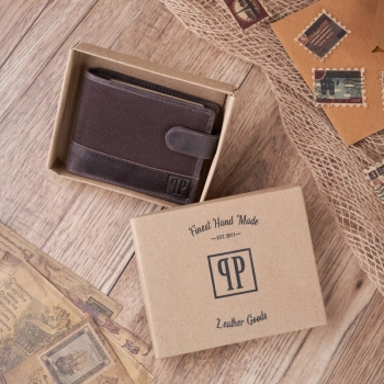 Portfel męski skórzany z ochroną RFID Paolo Peruzzi