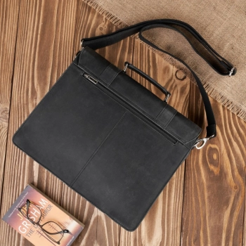 Torba męska na ramię skórzana vintage Paolo Peruzzi