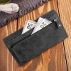 Portfel damski skórzany vintage Paolo Peruzzi duży czarny