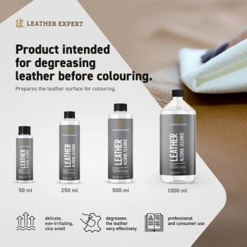 Leather Alcohol Cleaner - odtłuszczacz do skóry 1000 ml Leather Expert LE-01-AC1000