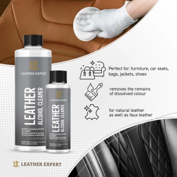Leather Alcohol Cleaner - odtłuszczacz do skóry 1000 ml Leather Expert LE-01-AC1000
