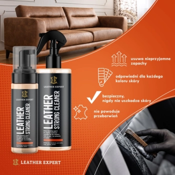 Leather Strong Cleaner do czyszczenia skóry 1000ml