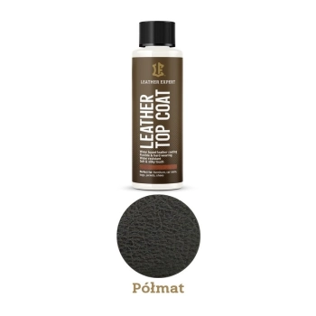 Top Coat Semi Matt lakier bezbarwny do skóry 250ml półmat LE-17-TCSM250