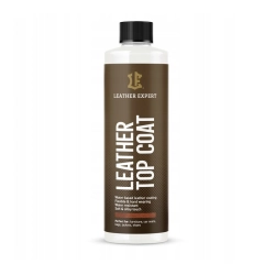 Top Coat Satin lakier bezbarwny do skóry 500ml satyna LE-17-TCS500
