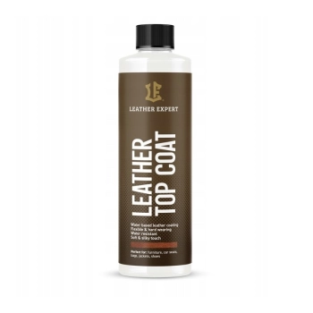 Top Coat Satin lakier bezbarwny do skóry 500ml satyna LE-17-TCS500