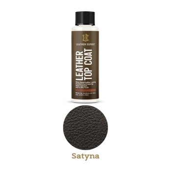 Top Coat Satin lakier bezbarwny do skóry 500ml satyna LE-17-TCS500