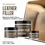 Leather Filler szpachla do skóry białą 50 ml do pielęgnacji