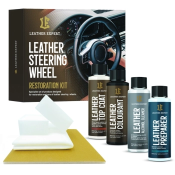 Leather Expert - zestaw do renowacji kierownicy skórzanej LE-18-SW450