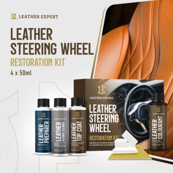 Leather Expert - zestaw do renowacji kierownicy skórzanej LE-18-SW450