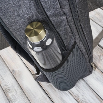 Plecak miejski Paolo Peruzzi na laptopa wodoodporny szary