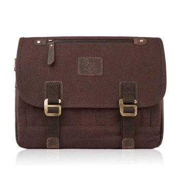 Torba męska na ramię vintage Paolo Peruzzi T-17-BR