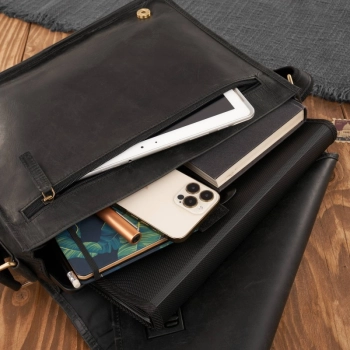 Torba męska na ramię vintage Paolo Peruzzi elegancka