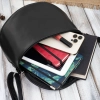 Torebka damska skórzana crossbody pojemna model Abruzzo