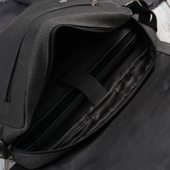 Zestaw portfel skórzany i torba na laptopa męska elegancka