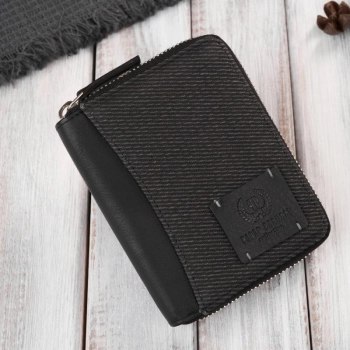 Zestaw portfel skórzany i torba na laptopa męska elegancka