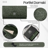 Portfel damski skórzany w kwiaty Paolo Peruzzi poziomy duży