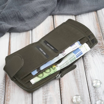 Portfel damski skórzany mała portmonetka RFID Paolo Peruzii AL-24-GB