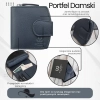 Portfel damski skórzany na patkę RFID Paolo Peruzii