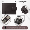 Portfel męski skórzany brązowy z ochroną RFID Paolo Peruzzi AL-16-BR