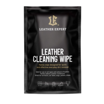 Leather Cleaning Wipe chusteczka do czyszczenia skóry gładkich 1 szt. Leather Expert LE-19-WCL
