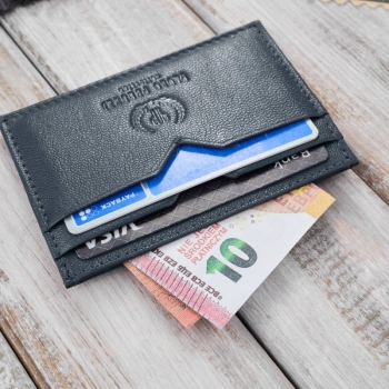 Etui na karty skórzane Paolo Peruzzi minimalistyczne