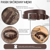 Pasek męski skórzany Paolo Peruzzi elegancki