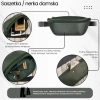 Saszetka nerka damska Paolo Peruzzi wielofunkcyjna zielona
