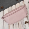 Saszetka nerka damska Paolo Peruzzi wielofunkcyjna różowa